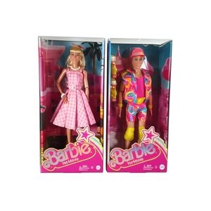 Barbie the movie barbie Margot Robbie and Ken Fashion Doll  Mattel 2023 New